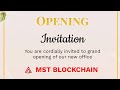 Meet the legal team of MST Blockchain at the opening of MASTERSTROKE TECNO OFFICE @MS_DigiTech_Info 