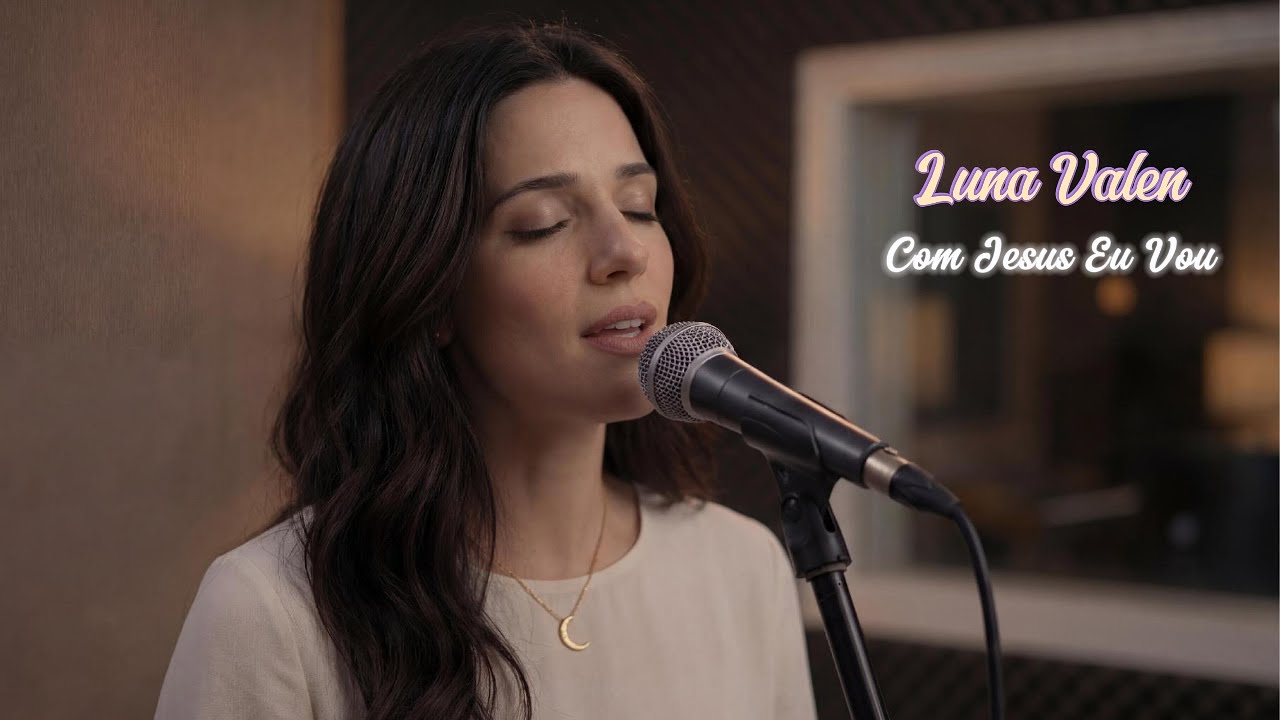 Com Jesus Eu Vou - Luna Valen #jesus #louvor #oração