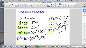 4-3 Multiplying Monomials Video