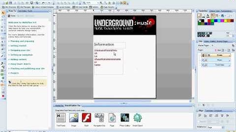 Serif Webplus Pt3 - Text And Images.avi