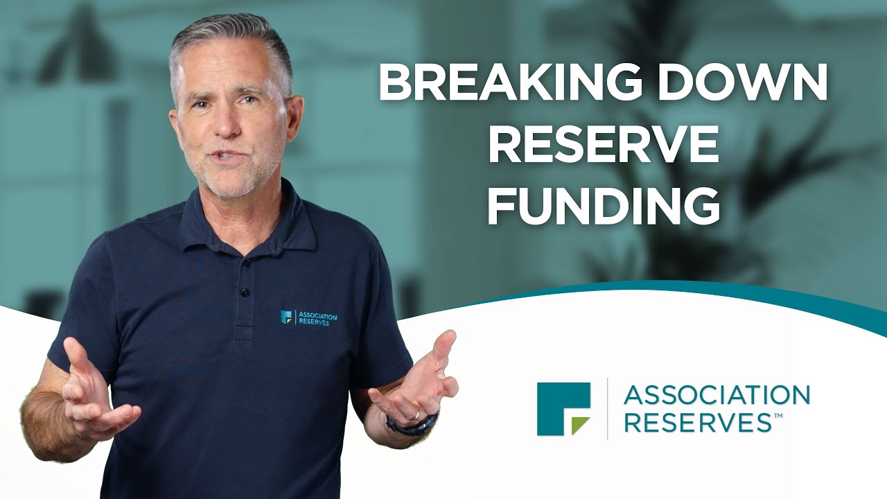 Breaking down reserve funding association reserves youtube