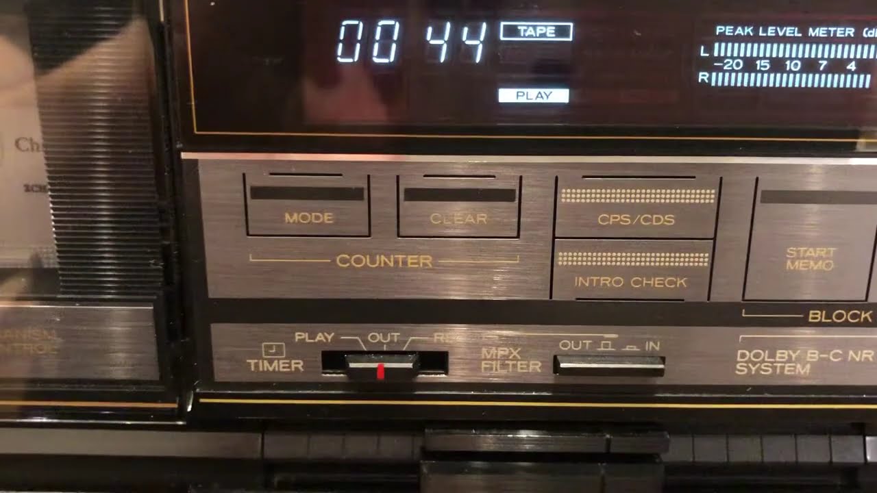 J】TEAC V-770 カセットデッキ ティアック 3321258 TEAC
