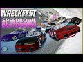 Speedbowl Beatdown! [90's NASCAR Mod] | Wreckfest