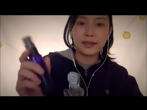 ASMR 頭でささやく髪の検査 😴ロールプレイ