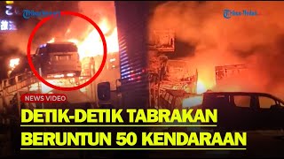 Download Lagu TERBAKAR HEBAT❗ Suasana Mencekam Kecelakaan Beruntun 50 Kendaraan di Jepang MP3