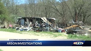 Deputies investigate three cases of arson in Washington County