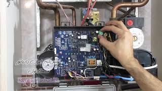 تعمیر پکیج ایران رادیاتور قسمت اول چک کردن برق ورودی و فیوز توضیحات در سایت کرمان تاسیسات