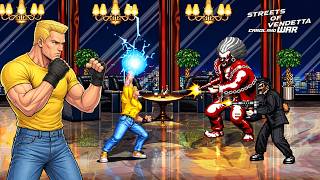 Streets of Vendetta: Cracoland War OpenBOR – Boomer With Lightning Skills Gameplay screenshot 5