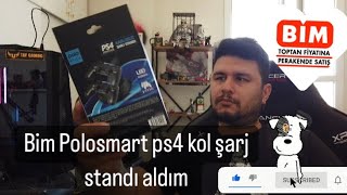 Bim’den Polosmart Ps4 Kolu Şarj Standı Aldım.