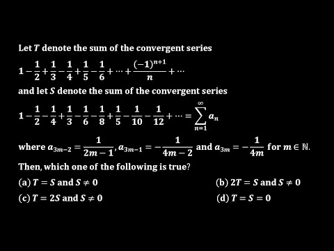 sum of infinite series iit jam 2022 real analysis solution csir net gate tifr nbhm iiser engineering