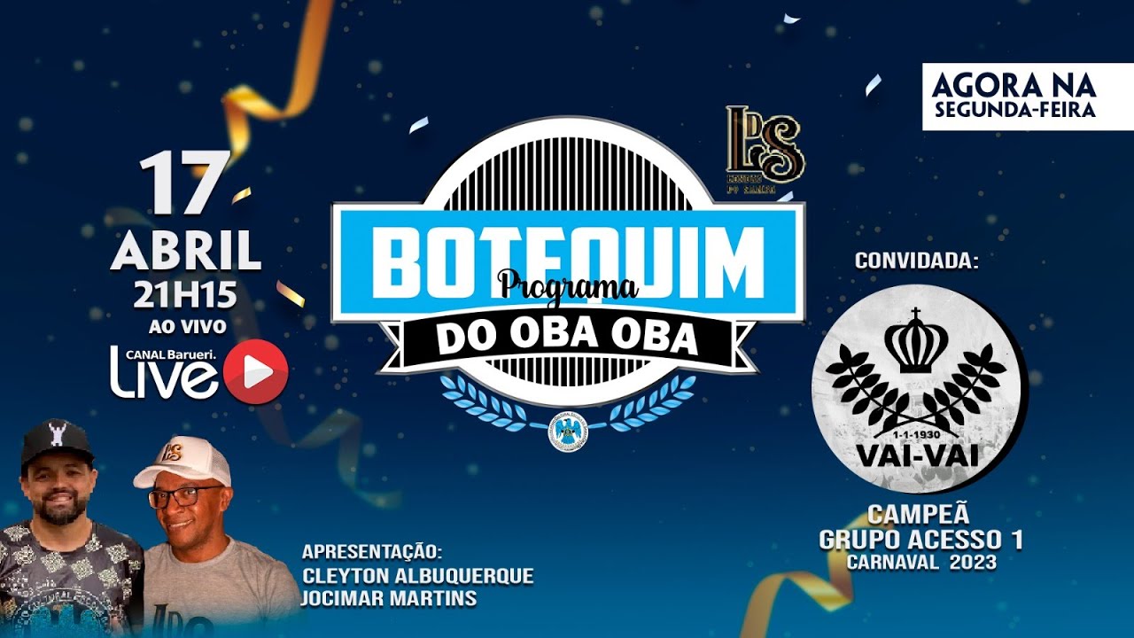 Campeã Grupo De Acesso 1 Carnaval 2023 – Escola De Samba Vai-Vai |  Botequim Do Oba Oba