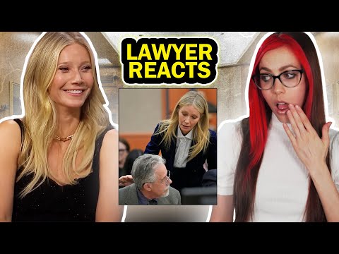 😂 I Can't Believe Gwyneth Paltrow Said THIS After Winning Her Trial | Lawyer Reacts