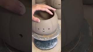 let’s carve some clay pumpkins :)