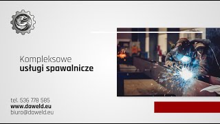 Usługi spawalnicze, ślusarskie i montaż konstrukcji stalowych Daweld Dawid  Hawryluk Knurów - YouTube