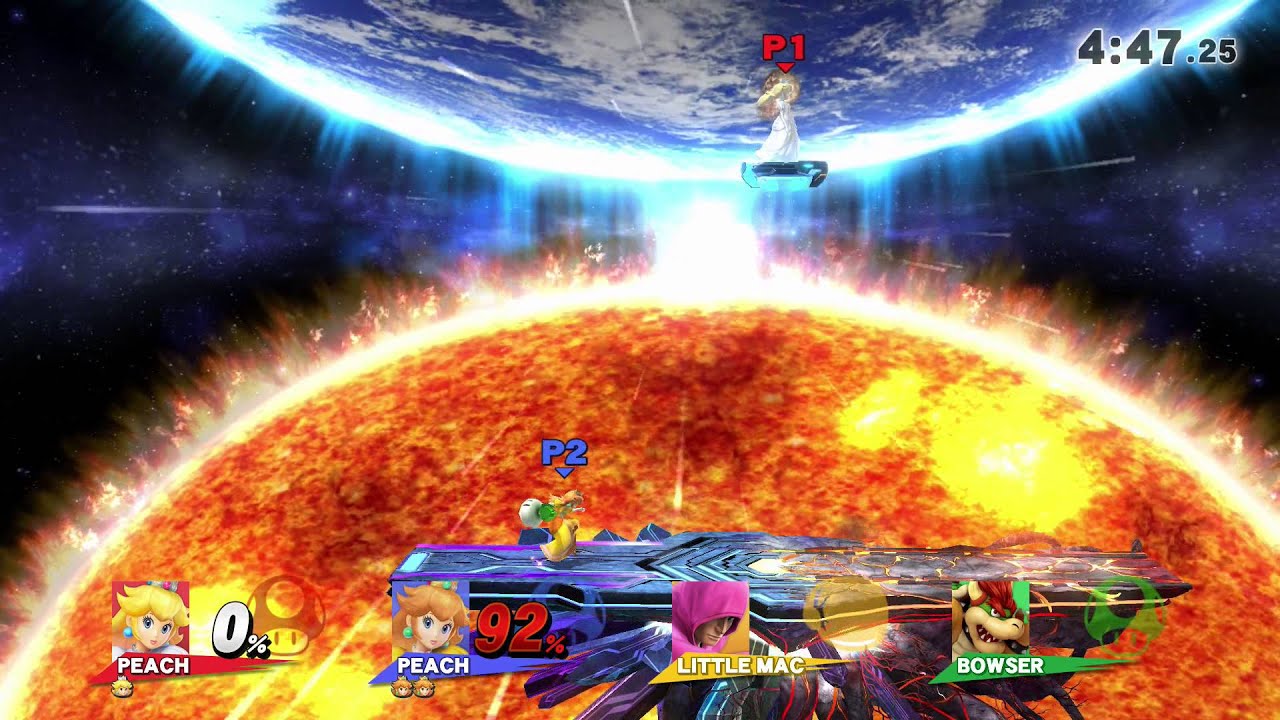 Smash Wii U #3: Dark.Pch (Peach) vs pKjd (Peach)