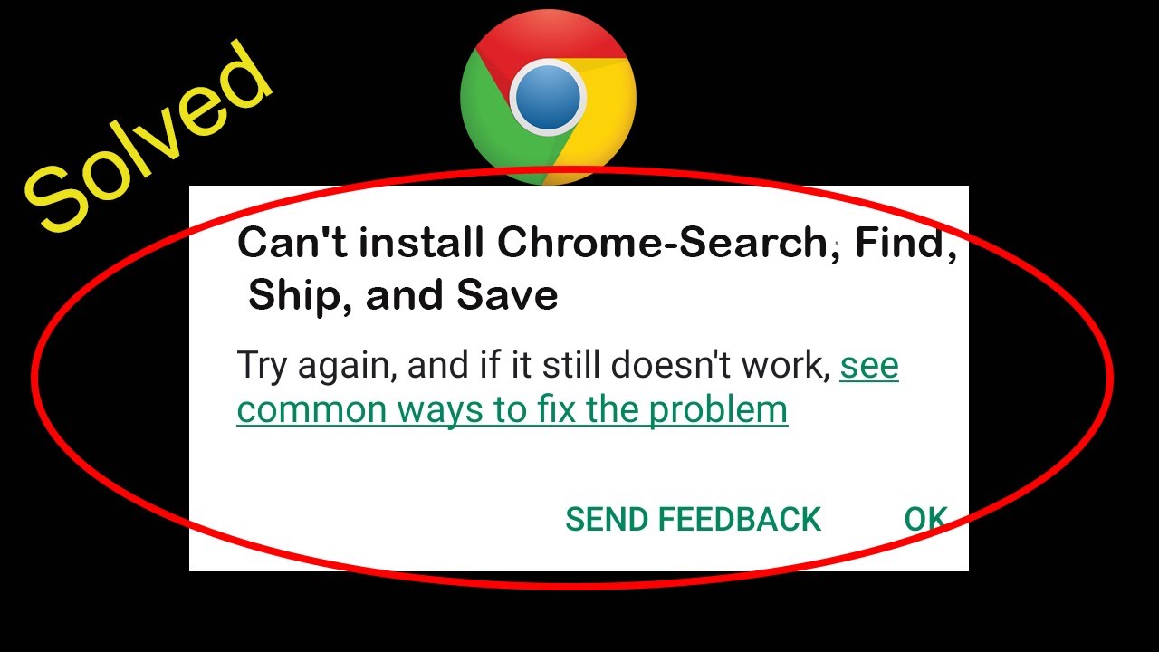 can t download google chrome