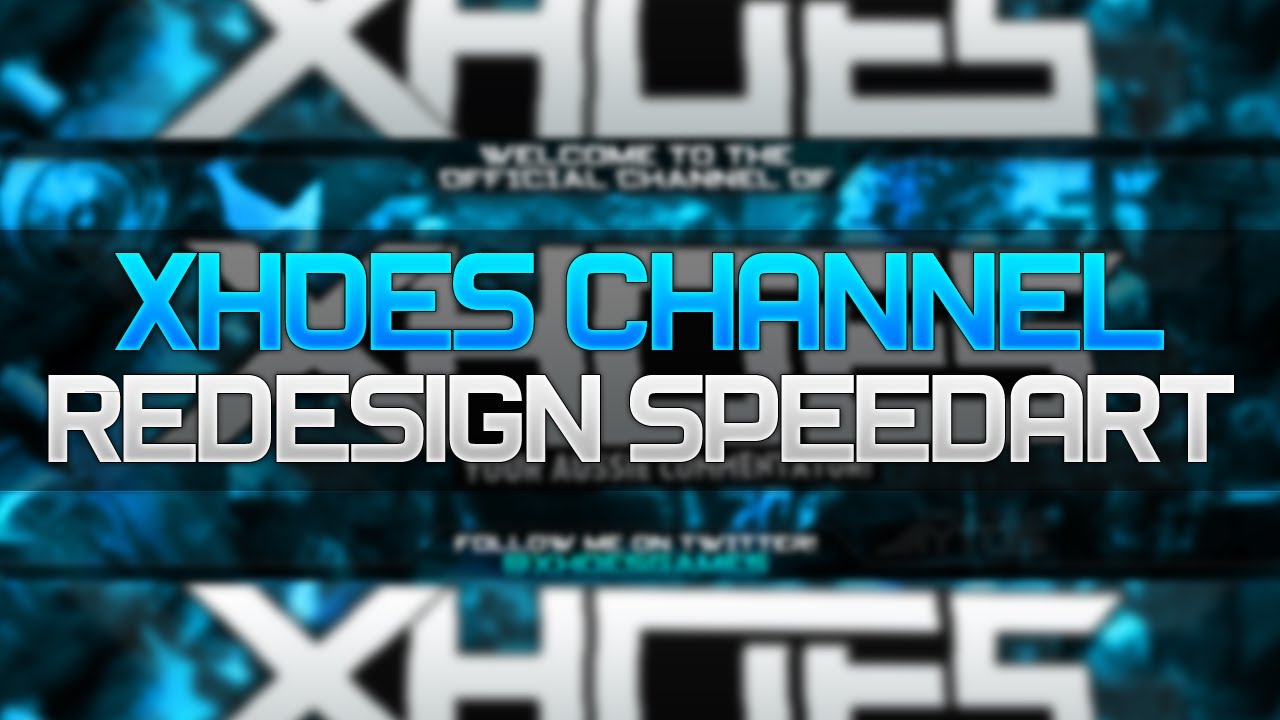 Speed Art | "Xhoes" Channel Redesign by Jaytos
