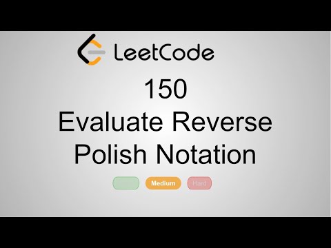 LeetCode 150. Evaluate