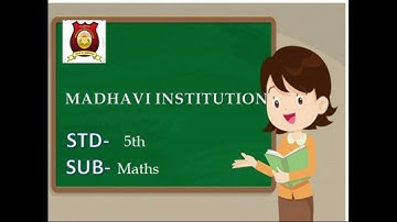 Std 5th Maths Lecture Lesson No.16 Preparation For Algebra Problem Set 56