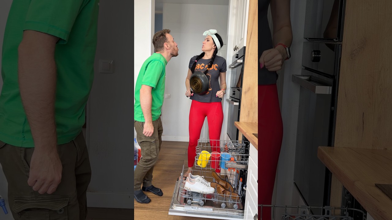 He is not perfect - just steady. Funny family #couple #comedy #humor