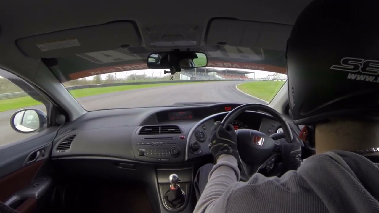 CW Civic Type R FN2 Thruxton 22/02/2022 - First Track Day session EVER!