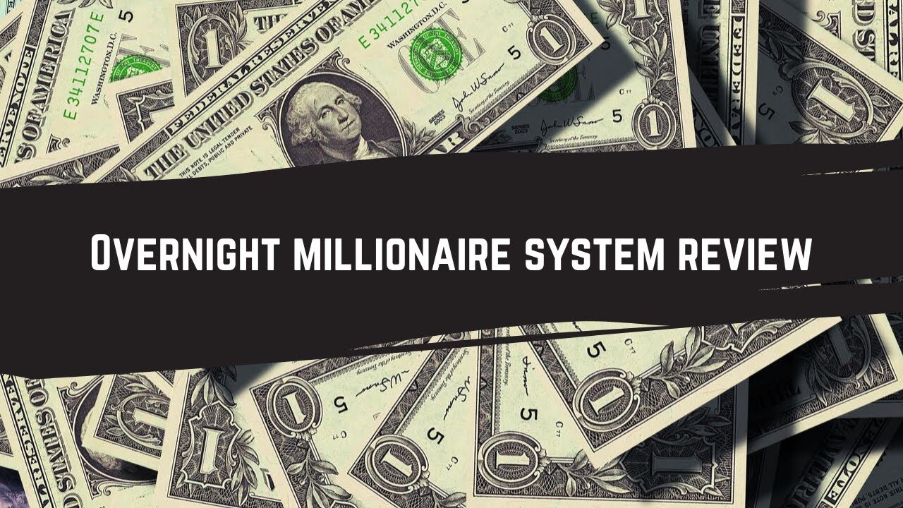 Overnight Millionaire Review Will This Really Make You A Millionaire