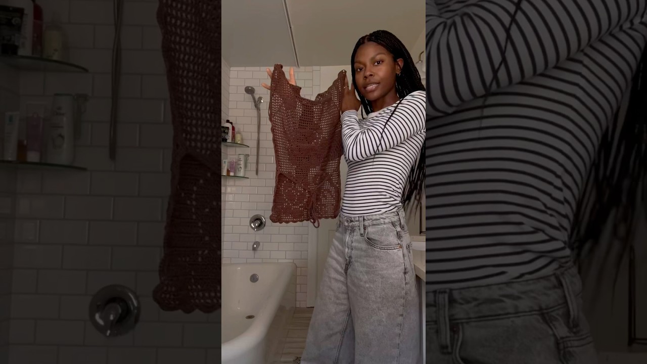 this summer belongs to filet crochet 🤭 Check out @crochetbybelladonna ig for the pattern