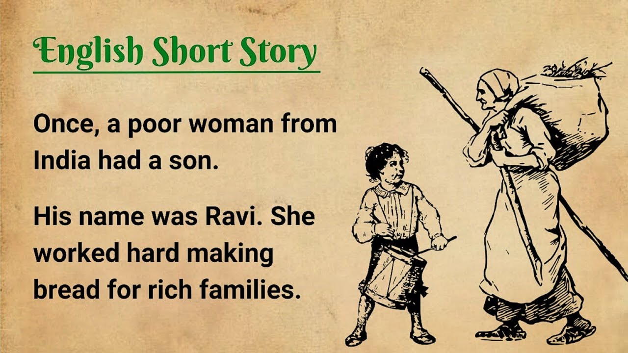 Learn English through story level 5 🚨 The Generous Boy Ravi | English ...