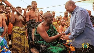 Download Lagu God Bless Prez Mahama Pays Full Money to Brong Ahafo Ghanaian Contractors, Dormahene in Tear of Joy MP3