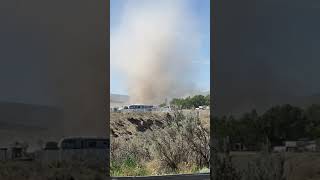 Dust Devil Spotted Traveling Through Utah Neighborhood