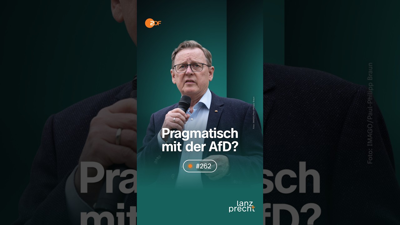 Markus Lanz zum Umgang mit AFD: "Mehr Bodo Ramelow wagen" | #afd #linke #politik #deutschland #lanz
