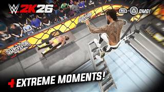 First Extreme Moments in WWE 2K26 – NEW Ragdoll Physics!