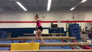 Taylor Templin - Beam - Training switch leap switch half