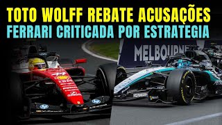 TOTO WOLFF NEGA SABOTAGEM A MCLAREN | FERRARI CRITICADA | REVELADO PROBLEMA NA CADILLAC