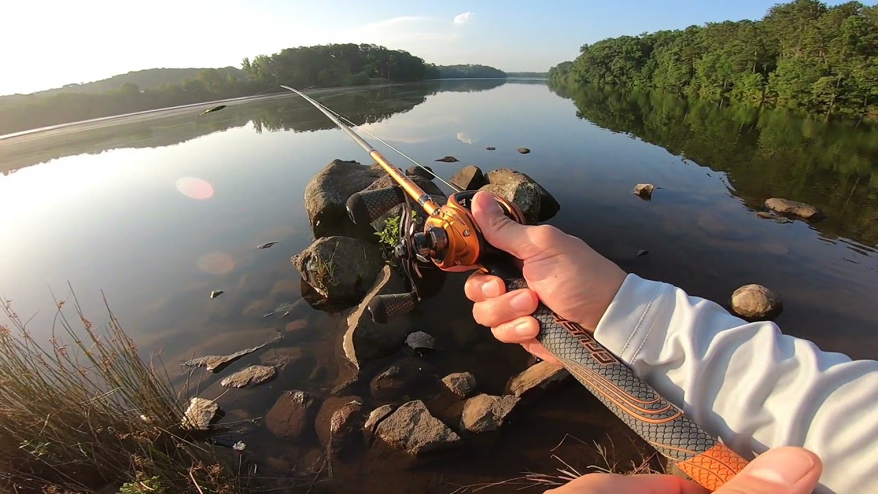 Mach Crush SLP Combo and First Fishing Video, No Luck!