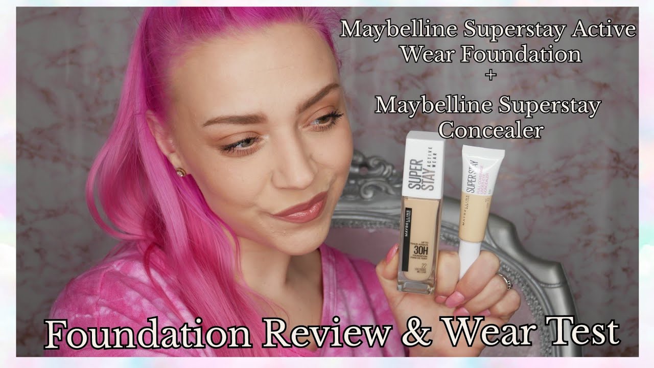 TESTING NEW MAYBELLINE SUPERSTAY ACTIVE WEAR! | 30H WEAR TIME | 1ST WEAR TEST | TOO GOOD TO BE TRUE?