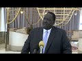 مستشار رئيس جمهورية جنوب السودان للشؤون الأمنية يصل البلاد 21 8 2022