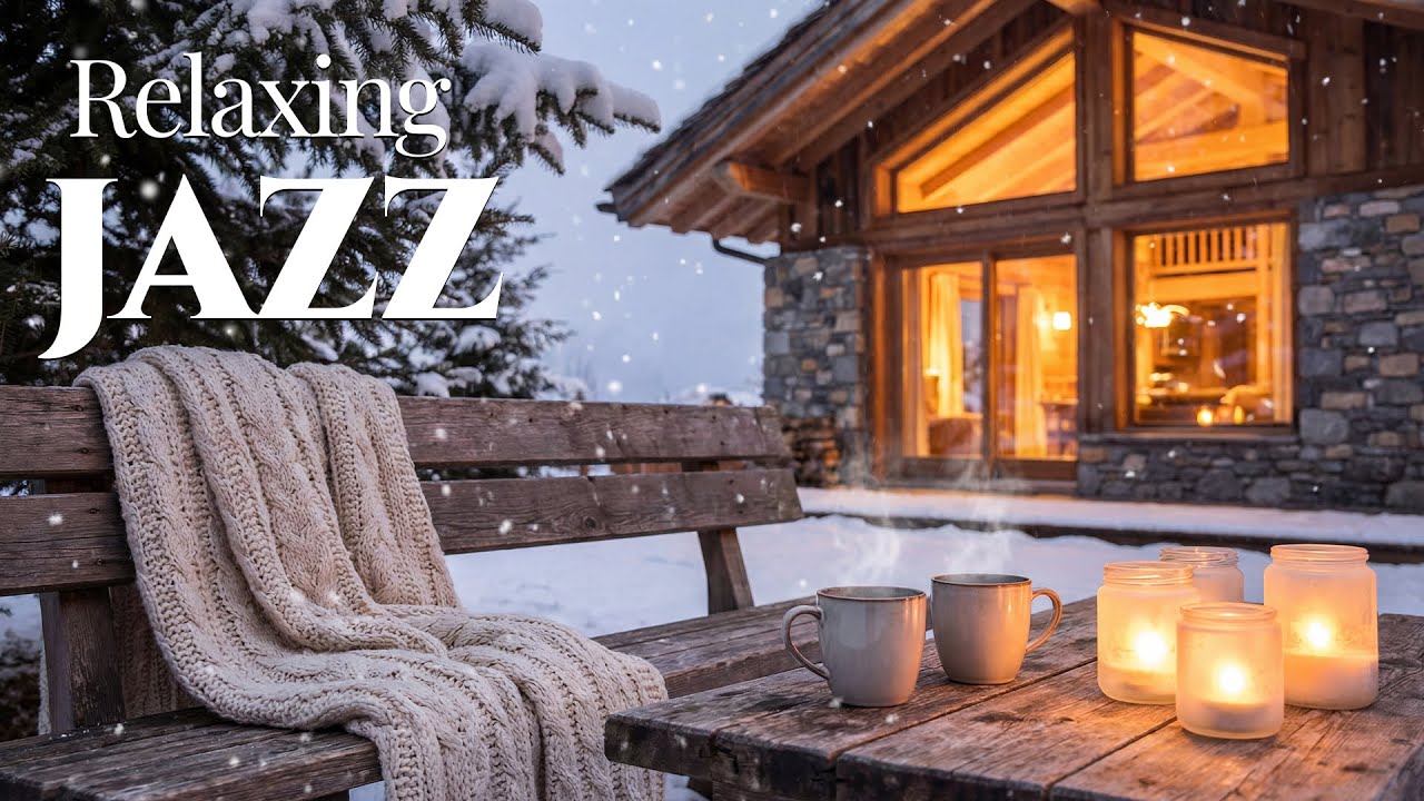 Soft Piano Winter Jazz ❄️ Relaxing European Jazz for Study, Work & Deep Focus