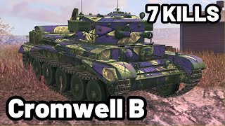 Cromwell B | 2.4K DAMAGE | 7 KILLS | WOT Blitz Pro Replays