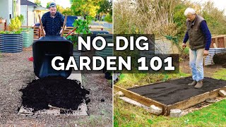 How to Make a No Dig Garden Bed With @CharlesDowding1nodig