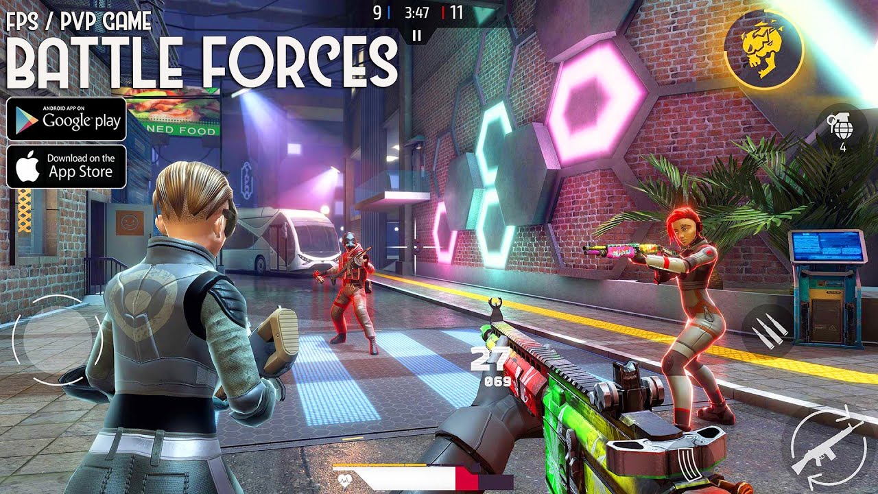 Bagus Juga - BATTLE FORCES Gameplay android FPS PVP - YouTube