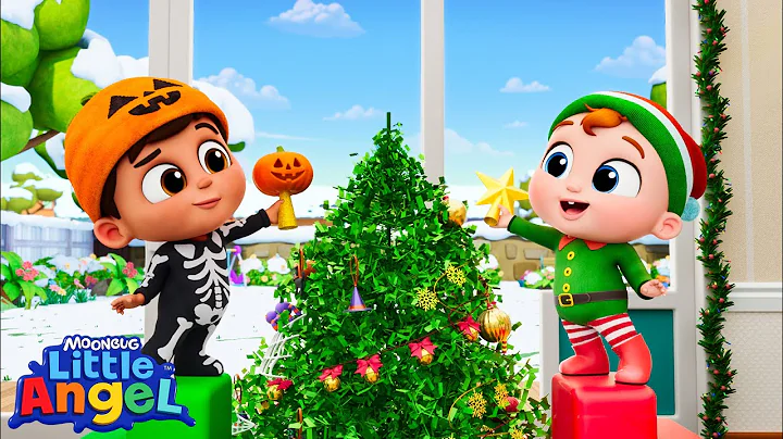 Deck the Halls 🎄 Fun Sing Along Songs by @LittleAngel Playtime