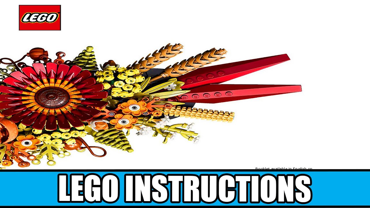 Icons | Dried Flower Centrepiece LEGO instructions