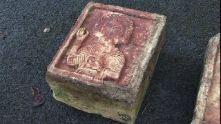 Art detective finds stolen Spanish carvings in English garden
