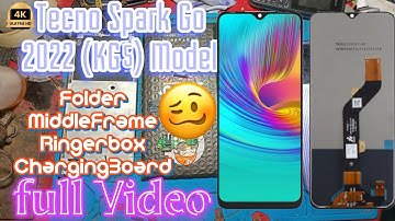 Tecno Spark Go 2022 (KG5) Model Full Repair Guide 