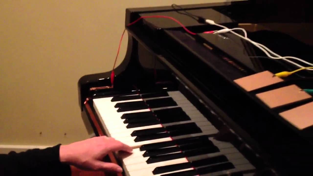 Acoustic Grand Piano Looper with maKey maKey YouTube