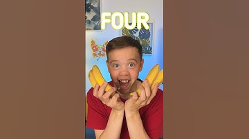 🔢 Count with Me! 🍌 How Many Bananas Do You See? #learn #count