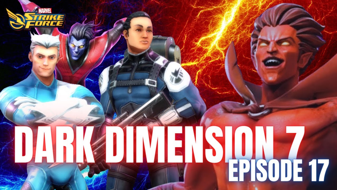 Down Goes Kestrel!!! Global Section Node 2 Dark Dimension 7 Ep. 17 Marvel Strike Force MSF