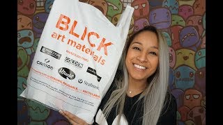 Blick Haul 2019 NEW ART SUPPLIES DISCOVERY!!