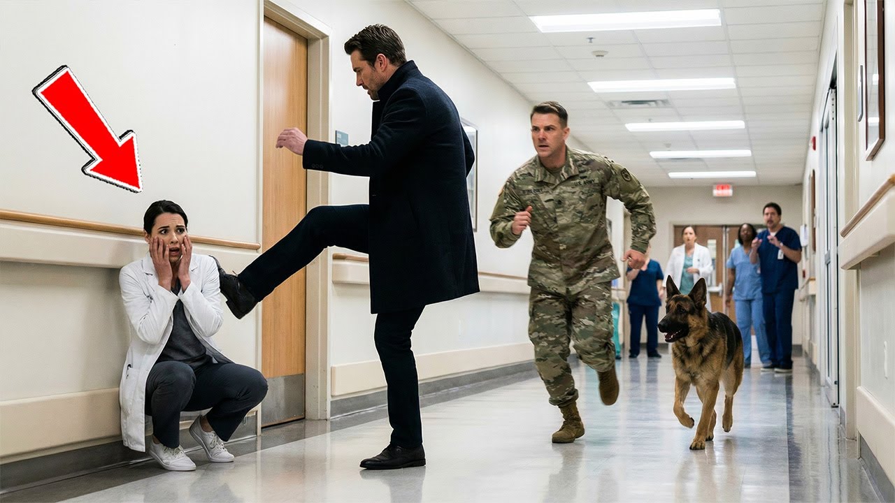 A Navy SEAL And His K9 Dog Protect A Young Doctor From Evil Hospital Director’s Son.